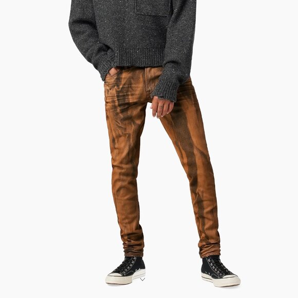 Hudson Jeans Zack Skinny Distressed Mural Wash 38 - Picture 1 of 6